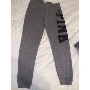 VS Pink Sweatpants - Size Medium - great condition